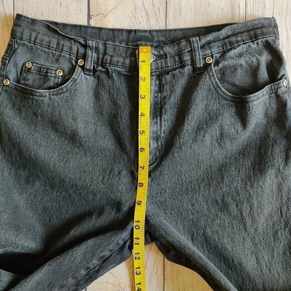 DG2 by Diane Gilman black moto jeans sz 10 - Picture 5 of 10